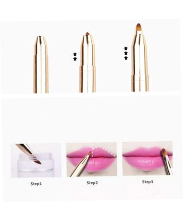 FRCOLOR 3pcs Double-Sided Concealer & Lip Brushes | Portable Eyeshadow & Lip Gloss Applicators | Synthetic Makeup Tools - Buy Online on GoSupps.com