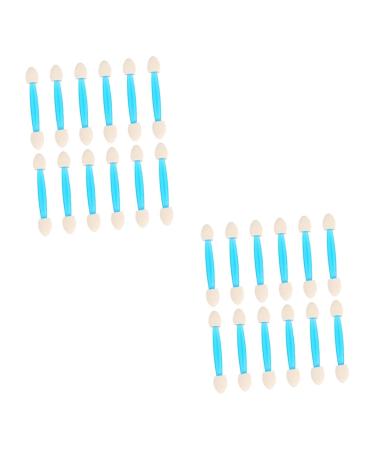 Hemoton 48 Pcs Eyeshadow Brush Kit Eye Makeup Brushes Blending Eye Blending Brushey Eye Cream Brush