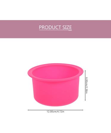 Milist 1PC Silicone Wax Warmer - Hair Removal Accessories Replacement Pot 12x12cm (Rosy) - International Shipping - Buy Online on GoSupps.com