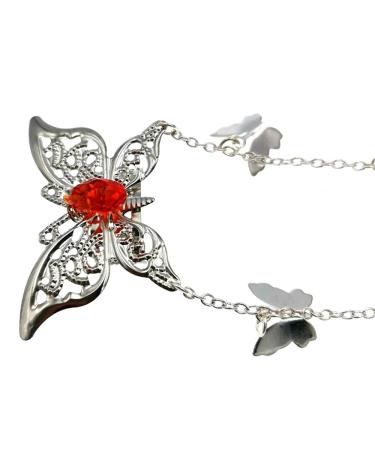 Tian Guan Ci Fu Xie Lian Butterfly Hair Clip - Cosplay Prop & Daily Hair Decor for Women & Girls - Perfect Gift - Buy Online on GoSupps.com