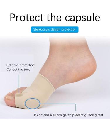 Bunion Protector Toe Straightener - Skin Color | Home Comfort & Pain Relief - Buy Online on GoSupps.com