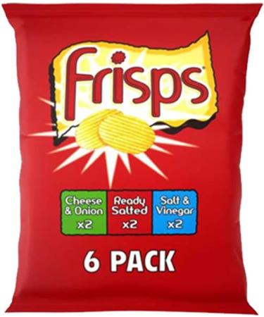 Walkers Original Variety of Snacks & Crisps Sharing bag Multi Pack Bags - Mixed 6 types - Buy Online on GoSupps.com