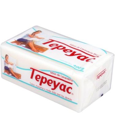 Tepeyac Laundry Soap Yellow - 400g | Best Jabon De Lavanderia Blanco for International Shipping - Buy Online on GoSupps.com