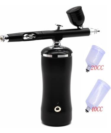 Sand Blaster 0.3mm Dual Action Airbrush Compressor Kit Mini Portable Cordless Personal Pump Spray Gun for Manicure Air Brush Nail Art Car - Buy Online on GoSupps.com