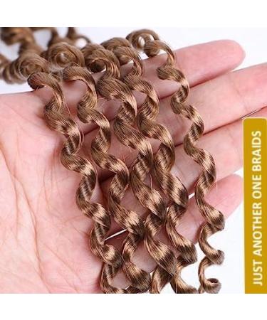 Just Another One 24-inch Synthetic Passion Twist Braiding Hair Fluffy Spring Bomb Crochet Hair Extensions For Women Girls & Unisex - Brown 30 Brown 24 - Buy Online on GoSupps.com