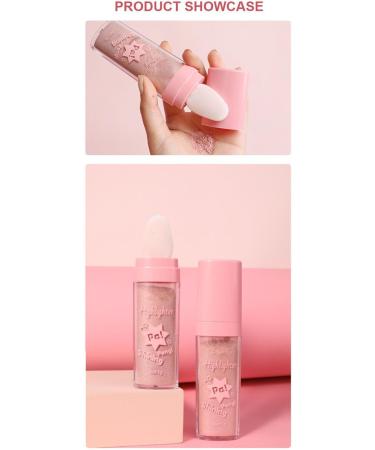 Highlighting and Finishing - Fairy Highlighter Natural Stereo Contour Collarbone Patting Powder Highlighting Makeup (03) - Buy Online on GoSupps.com