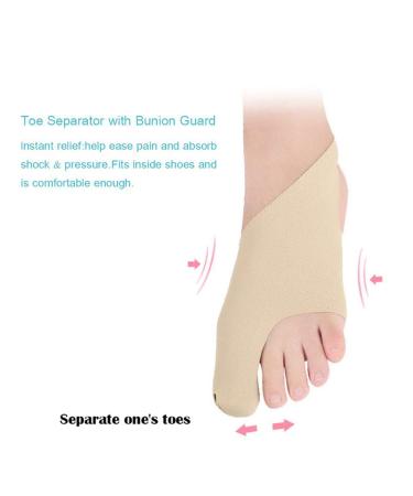 Bale Toe Protection & Corrector | Orthopedic Hallux Valgus Support Socks - Relieve Joint Pain Day & Night - Buy Online on GoSupps.com