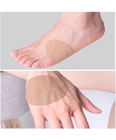 20-Piece Oval Moleskin Pads for Foot Care - Prevent Chafing, Blisters, and Pain - Ideal for Boots, Hiking - Reduce Friction - Knit Mole Skin Patches - Buy Online on GoSupps.com