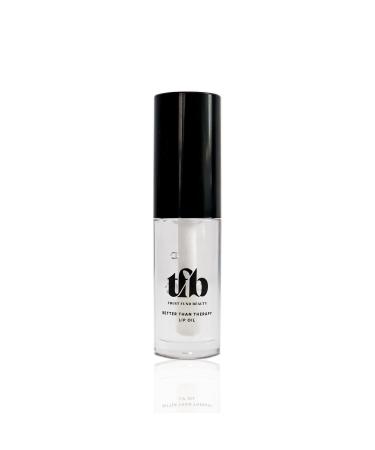 Trust Fund Beauty - Better Than Therapy Lip Oil - Clear  Softening  Moistening  3mL  0.1 oz. Vegan  Cruelty-Free  Nontoxic