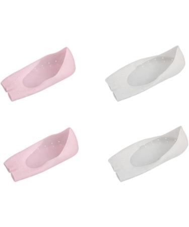 Healifty Invisible Non-Slip Breathable Silicone Gel Moisturizing Socks - Pink | Ideal for Soft Skin & Comfort - Buy Online on GoSupps.com