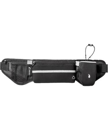 YDKW Running Belt Bag Fanny Pack for Men and Women with Foldable Water Bottle Holder(Bottles NOT Included) No Bounce Large Pocket Waterproof Waist Pack Hydration Running Phone Holder for Runners - Buy Online on GoSupps.com