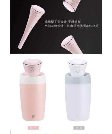 Smart Frog Mini Humidifier Portable Small Light with USB Cold Mist Silent Safe Automatic Shutoff Easy to Clean for Bedroom Baby Room Office Car (Pink) - Buy Online on GoSupps.com