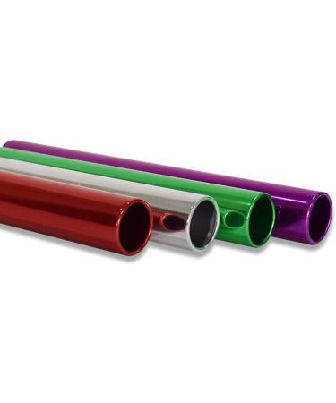 RAYNAG 3 Pack Aluminum Track Relay Batons - Durable Field Race Batons for Student Events (Blue, Gold, Red) - Buy Online on GoSupps.com