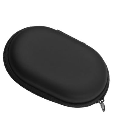 2st fingertip case case for blood measuring devices case for heart rate meter fingertips pulse case case for blood pressure meter hard headphone pocket carrying bag travel mini 9.5x6cm