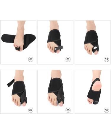 Ball Correction & Bunion Relief | Hallux Valgus Corrector & Toe Smoother - L Size (43-46) - Buy Online on GoSupps.com