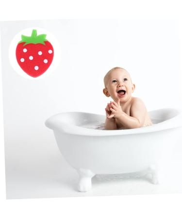 Housoutil 4 Pcs Kids Bath Sponge Set - Natural Loofah & PU Shower Balls for Newborns | Soft Safe & Effective Bathing Essentials - Buy Online on GoSupps.com