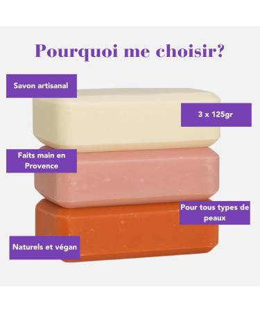 LE V RITABLE Le V ritable - Scented Artisanal Soap L' veil des saisons Set of 3 x 125 g Monoi Almond Blossom Lily of the Valley Sensitive Skin Organic Natural Face & Body Made in France - Buy Online on GoSupps.com