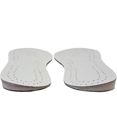 Comfortable Orthopedic Insoles for Men & Women - O/X-BEAR Leather Shoe Inserts for Valgus & Varus Correction (EU Size 43-44) - Buy Online on GoSupps.com