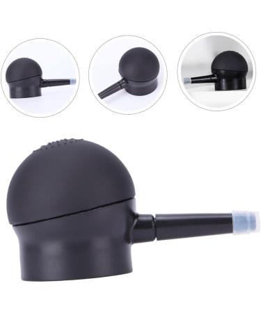SKISUNO 3 Pcs Silicone Nozzle Balding Hair Pump Hair Building Fibers Spray Pump Fiber Tools Black - Buy Online on GoSupps.com