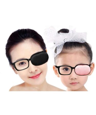 Blue Silk Eye Cover for Amblyopia & Strabismus - Adult Glasses Patch | International Shipping - Buy Online on GoSupps.com