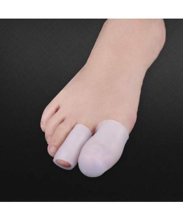 LIOOBO 10pcs Toe Corn Protectors - Gel Silicone Caps & Sleeves for Pain Relief | International Shipping Available - Buy Online on GoSupps.com
