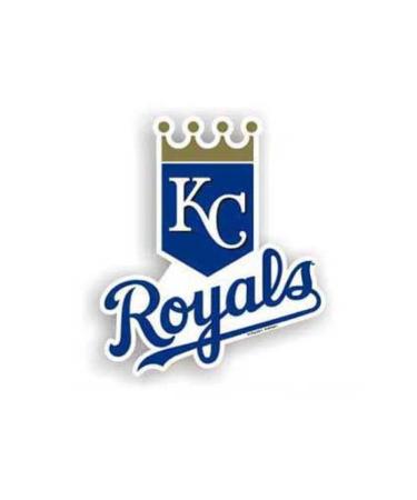 MLB Kansas City Royals 12-Inch Vinyl Logo Magnet