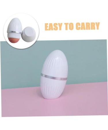 Beavorty face volcanic rock degreaser volcanic roller oil control ball oil absorption pores make up white oily face roller oil blotting roller for face 5.70X3.00X3.00CM White - Buy Online on GoSupps.com