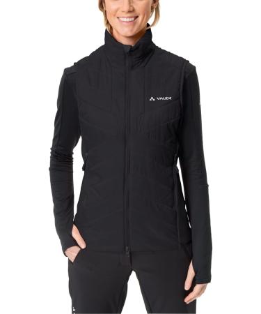 VAUDE Women's Sesvenna Vest IV - Insulated Warm & Water-Repellent Black Vest for Women | Shop Internationally - Buy Online on GoSupps.com