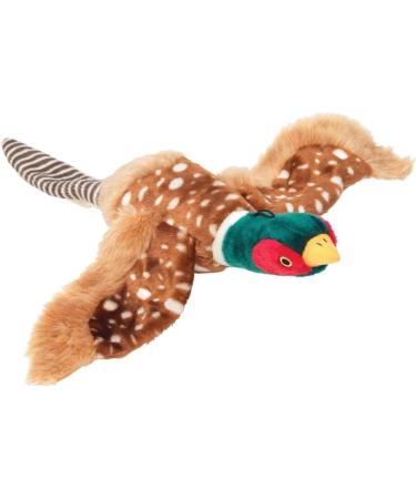 House of Paws Plush Dog Toy - Small Pheasant Design Brown - Ideal for Interactive Play - Buy Online on GoSupps.com