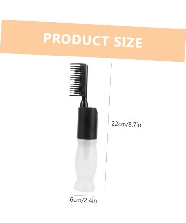 Hair Dye Bottle Root Comb Applicator Bottle for Hair Oil Cooling Racks for Baking Comb Bottle Hair Dye Applicator Combs Hair Coloring Applicator Brush Hair Comb Plastic Lecythus - Buy Online on GoSupps.com