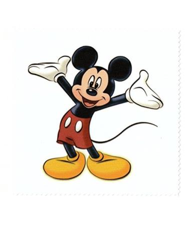 Microfiber cloth for cleaning glasses - Mickey motif in colorful - glasses cleaning cloth NEW