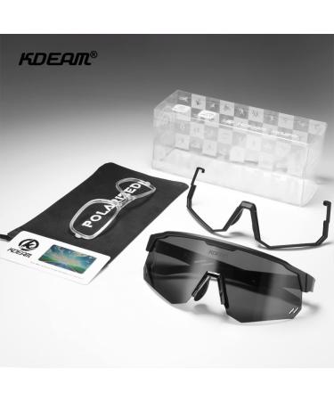 RINKUOLYO Sports Polarized Sunglasses | UV 400 Protection for Men and Women - Ideal for Cycling, Skiing, Driving - Buy Online on GoSupps.com