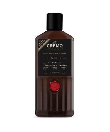 Cremo Reserve Blend 2 In 1 Shampoo & Conditioner No. 13 Distillers Blend Reserve Blend 16 fl oz (473 ml)
