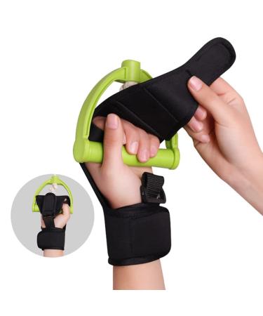 Finger Splint Brace Ability Anti-Spasticity Rehabilitation Auxiliary Training Gloves for Stroke Hemiplegia and Athlete