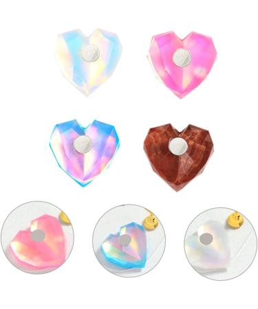 Ipetboom 4sets Nail Practice Holder Nail Showing Stand Nail Palette Nail Tips Display Stand Nail Polish Stand Acrylic Nail Crystal Base Holder Nail Art Accessories Magnetic Resin - Buy Online on GoSupps.com