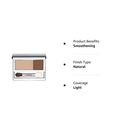 Clinique Crease & Fade Resistant Eye Shadow Duo 0.07 Oz - Like Mink - Buy Online on GoSupps.com