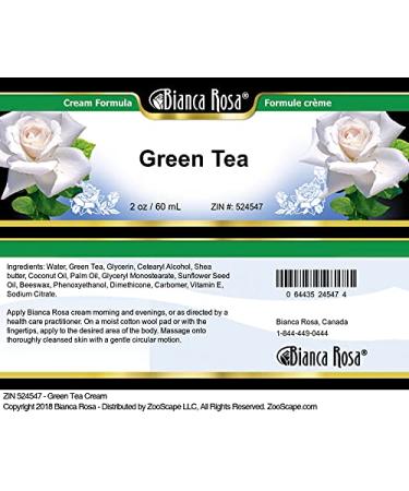 Bianca Rosa Green Tea Cream (2 oz ZIN: 524547) - 3 Pack - Buy Online on GoSupps.com