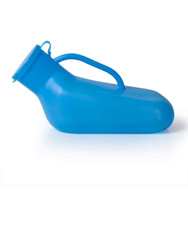 800ml Unisex Urine Bottle Portable Urinal Pee Bottles Car Emergency Toilet for Elderly Men Women Camping Travel (Blue) Happy - Buy Online on GoSupps.com