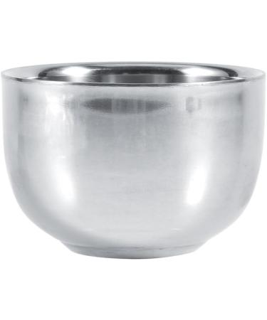 Premium Stainless Steel Shaving Soap Bowl for Men | Shaving Foam Tool & Brush | Perfect for Smooth Shaves - Buy Online on GoSupps.com