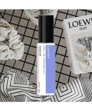 Lavender Roll On Perfume Oil by Demeter 0.33 Oz Long-Lasting Lavender 0.29 Fl Oz (Pack of 1) - Buy Online on GoSupps.com