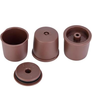 BstXqty 5PCS Coffee Filter Food Plastic Reusable Coffee Capsules Pod Filter Coffee Cups Strainer Suitable for Coffee Accessories Replacement - Buy Online on GoSupps.com