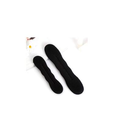 Sinner 2-Piece Women s Hair Styler Set - Magical Foam Sponge Donut Maker & Ponytail Bun Twister Tie - Black Hair Clip - Buy Online on GoSupps.com