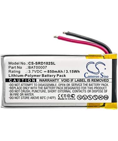 BAT00007 850mAh Replacement Battery for Packtalk Duo & Scala Rider SRPT0102 - 3.7V International Shipping - Buy Online on GoSupps.com