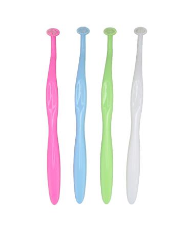 Verdant touch interdental brush orthodontic braces cleaning brush 4 pieces professional interdental toothbrush for stain removal oral care
