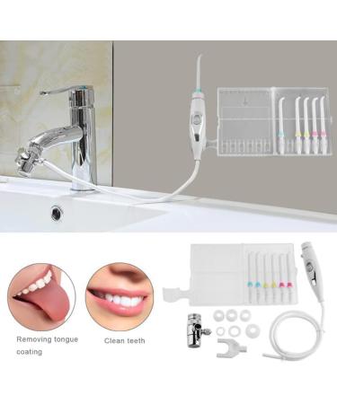 Generic 6 Tip Family Switch Faucet Oral Jet Shower Pressure Water Flosser - Powerful & Convenient Dental Care for All - Buy Online on GoSupps.com