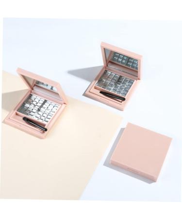 FOMIYES 4 Pcs Highlighters Lip Balm Containers Pink Makeup Empty Eye Shadow Pallet Lipstick Cosmetic Compact 1 count (Pack of 1) Pinkx2pcs - Buy Online on GoSupps.com