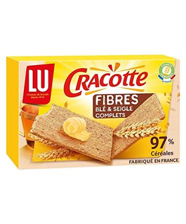 LU CRACOTTE - Matin Fibres C r ales Compl tes 250G - Lot De 4
