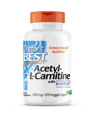 Doctor's Best Acetyl-L-Carnitine 500mg (capsules 120 pieces) 120 pieces (1 pack)