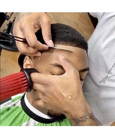 Buy Professional Barber Turkish Razor | Black & Silver Straight Razor with Black Handle | International Shipping Available - Buy Online on GoSupps.com