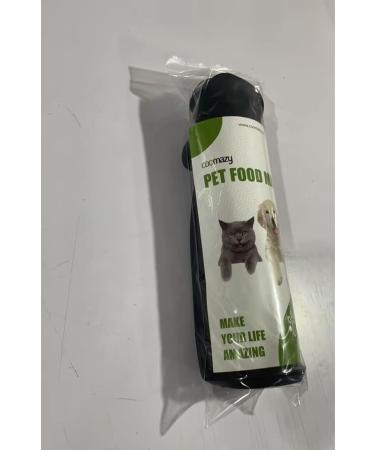 Coomatzu Waterproof Pet Bowl Pad for Cats & Dogs | Silicone Lining Mat | Hand Wash | 45x26cm Black - Buy Online on GoSupps.com